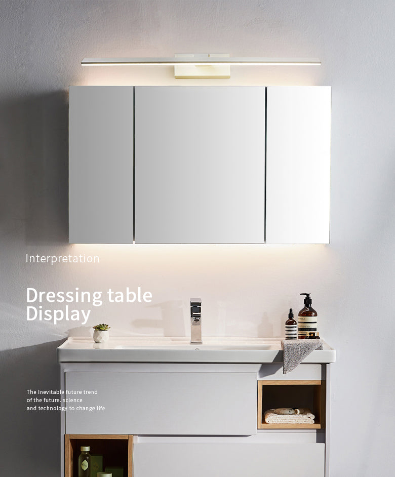 Rectangle Éclairage mural en aluminium