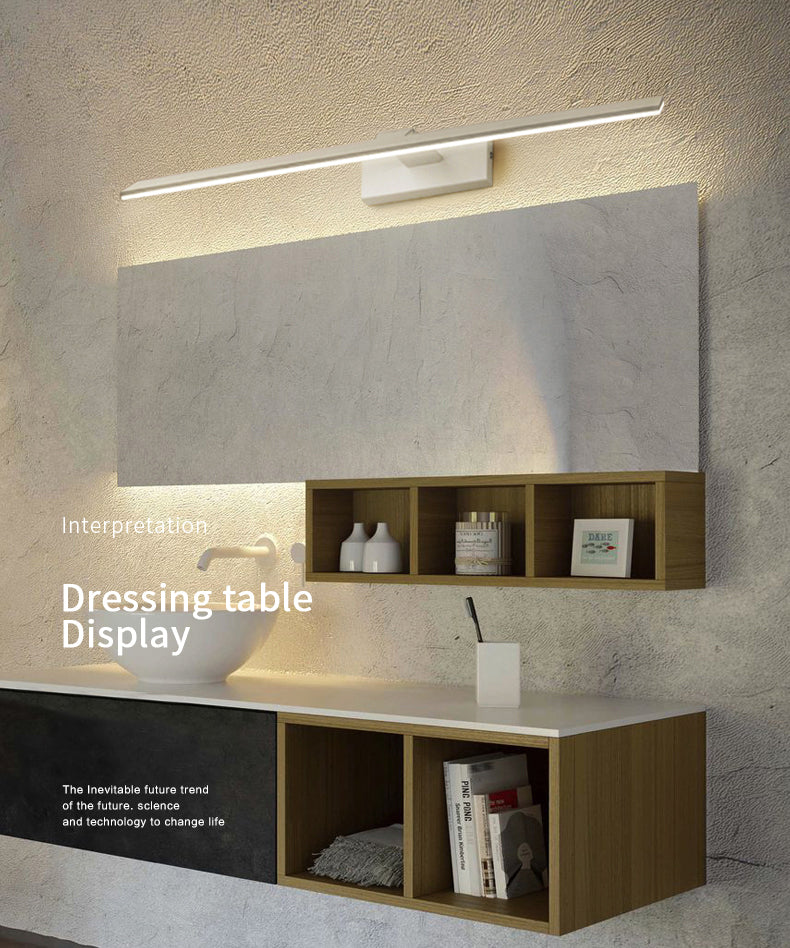 Rectangle Éclairage mural en aluminium