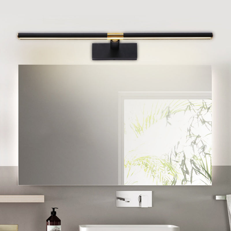 Éclairage d'éclairage mural linéaire noir