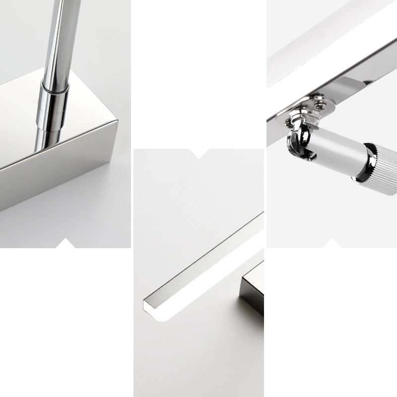 Nordic Style Armed Wall Sconce Lighting Metal LED Bathroom Wall Mounted Lighting