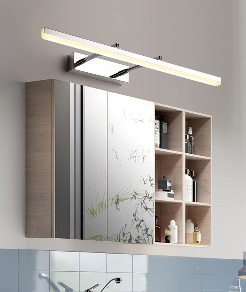 Nordic Style Armed Wall Sconce Lighting Metal LED Bathroom Wall Mounted Lighting