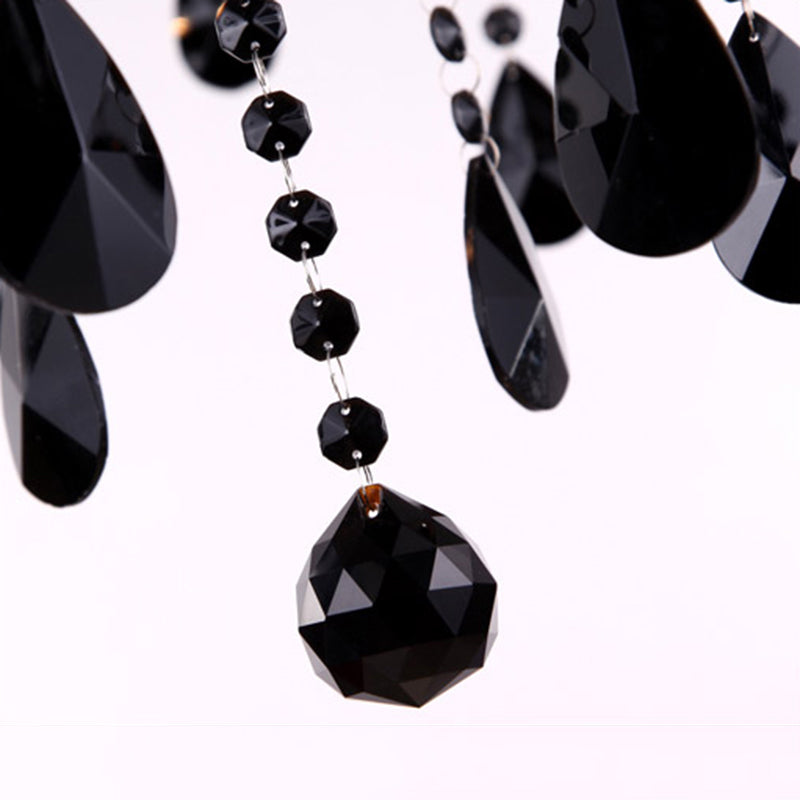 Lámpara de araña de velas iluminación de vidrio tradicional iluminación para restaurante