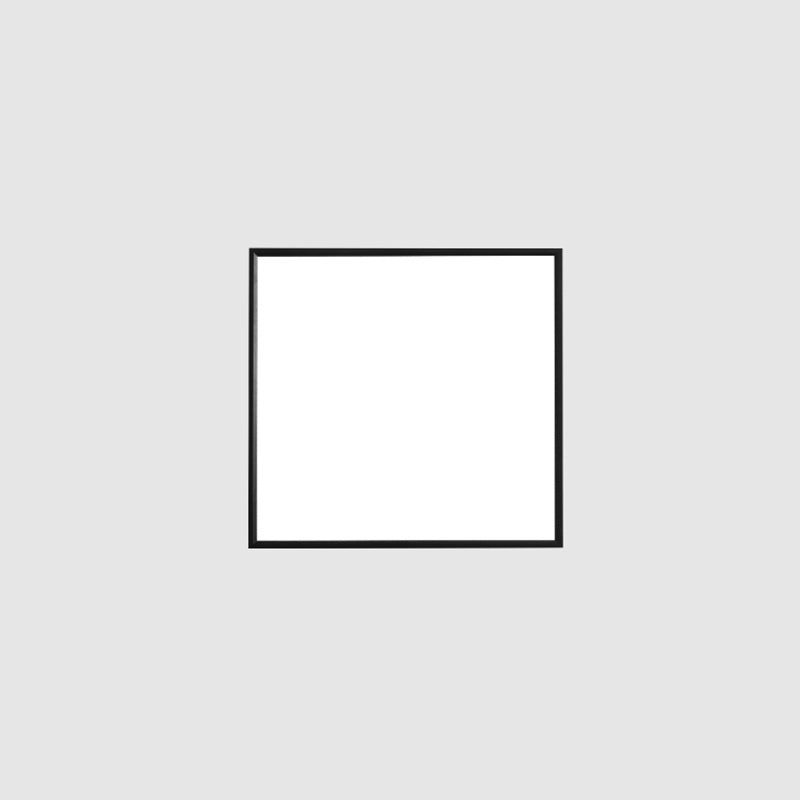 Moderno LED cuadrado de descarga de LED de 1-Luz de aluminio montado en el techo de la luz para la oficina