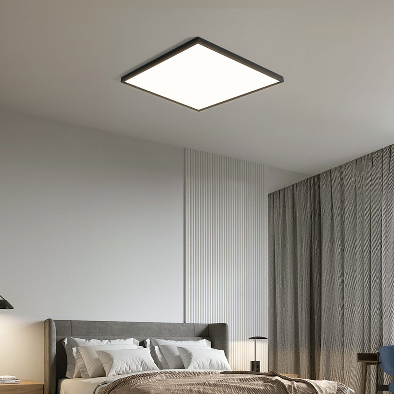 Moderno LED cuadrado de descarga de LED de 1-Luz de aluminio montado en el techo de la luz para la oficina