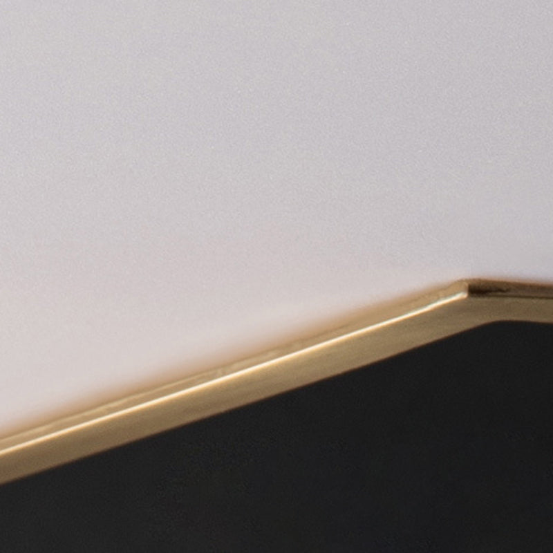 Plafonnier Gold Star de style classique colonial en cuivre à 5 lumières avec abat-jour en cristal