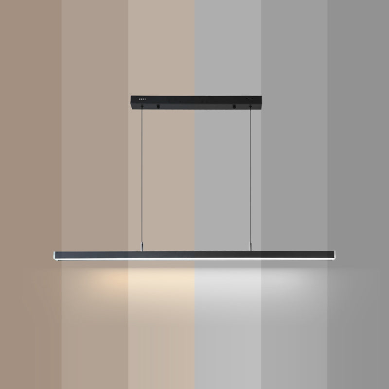 Contemporary Kitchen Pendant Lights Linear Island Lighting Island Ceiling Light