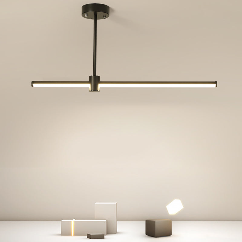 Modern Pendant Lighting for Kitchen Island Linear Pendant Lighting Island Lighting Ideas