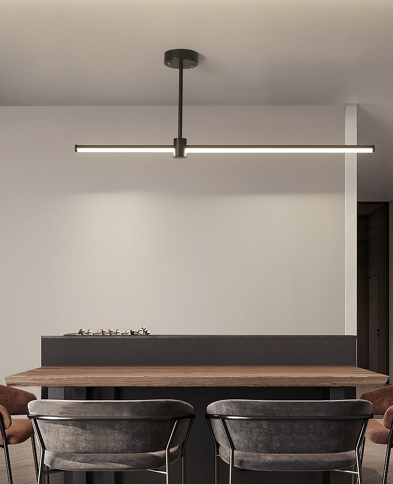 Modern Pendant Lighting for Kitchen Island Linear Pendant Lighting Island Lighting Ideas