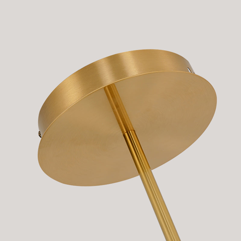 Luci a sospensione contemporanea per l'Isola Linear Linear Isola Luci dell'isola sospesa in oro