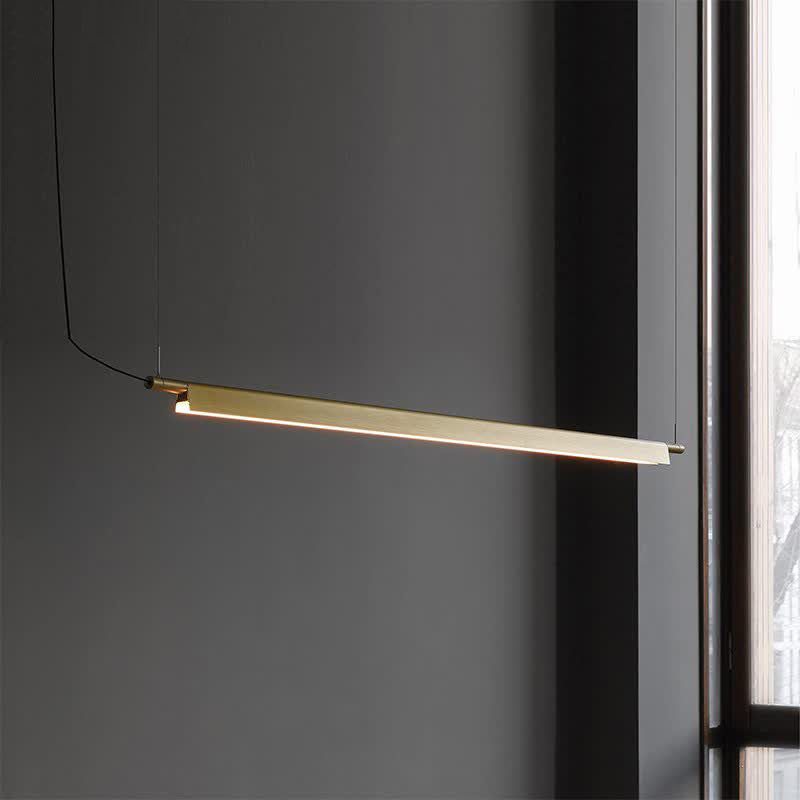 Linear Pendant Lighting Hanging Island Lights Modern Pendant Chandelier