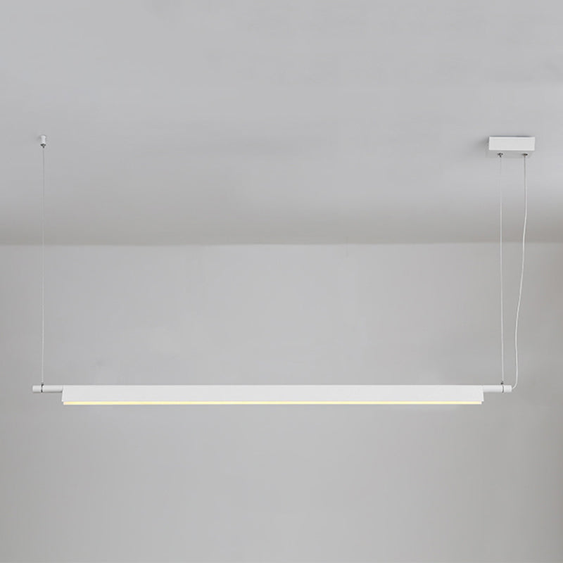 Illuminazione a sospensione lineare luci isola sospesa il lampadario moderno a pendente moderno