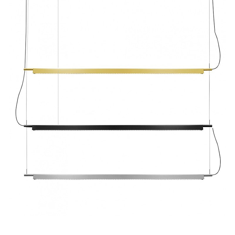 Illuminazione a sospensione lineare luci isola sospesa il lampadario moderno a pendente moderno