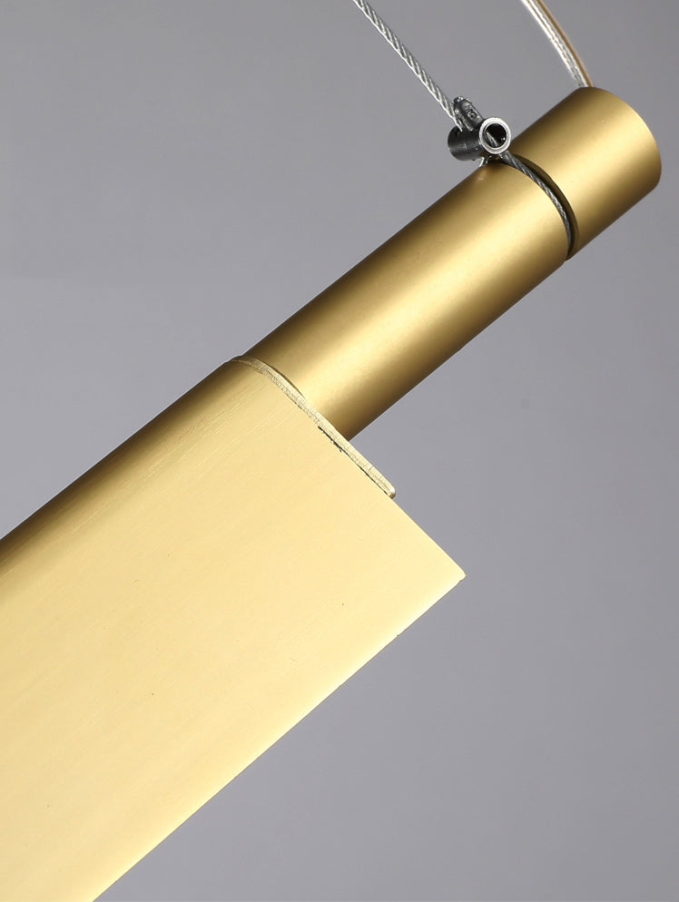 Illuminazione a sospensione lineare luci isola sospesa il lampadario moderno a pendente moderno