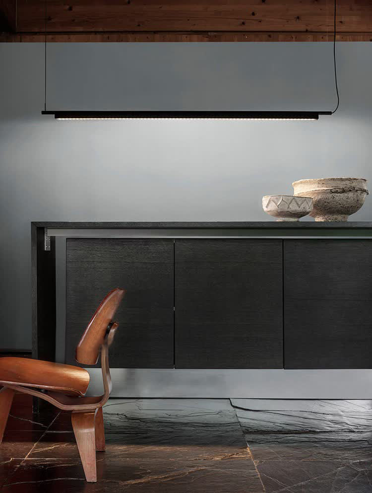 Illuminazione a sospensione lineare luci isola sospesa il lampadario moderno a pendente moderno