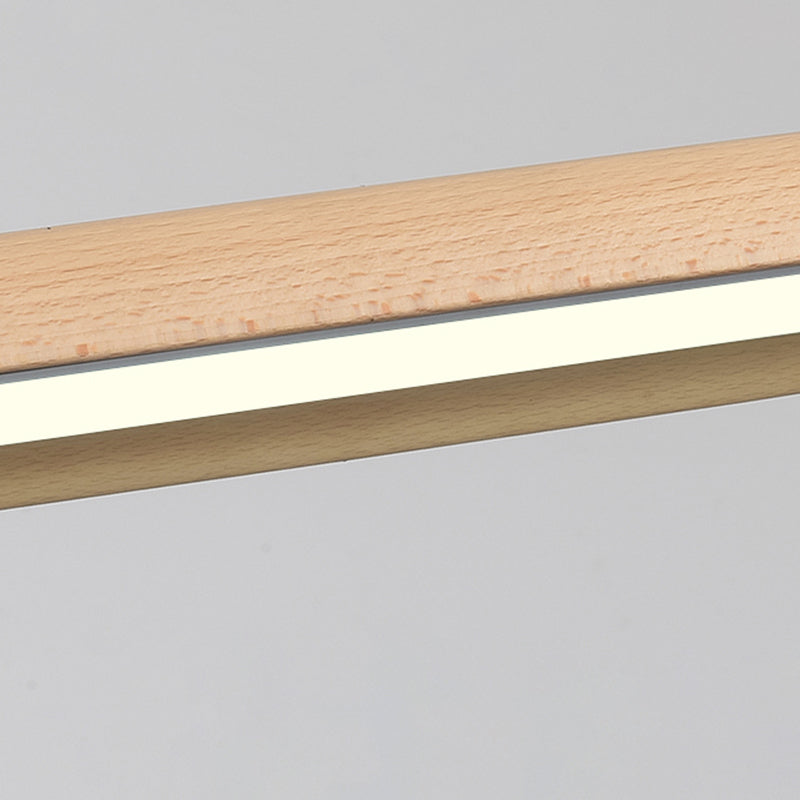 Luci a ciondolo da cucina moderna Lampaggio di illuminazione isola lineare in metallo