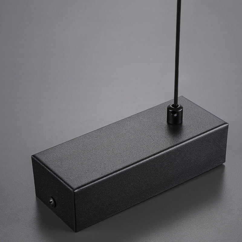 Luci a sospensione contemporanea illuminazione isola lineare Lampada sospesa isola Luce in oro