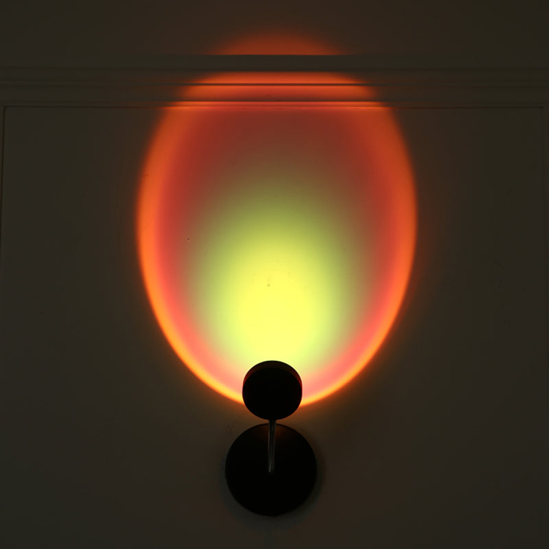 Armed 1-Light Modern Sconce Light LED Metal Wall Lighting Ideas for Living Room