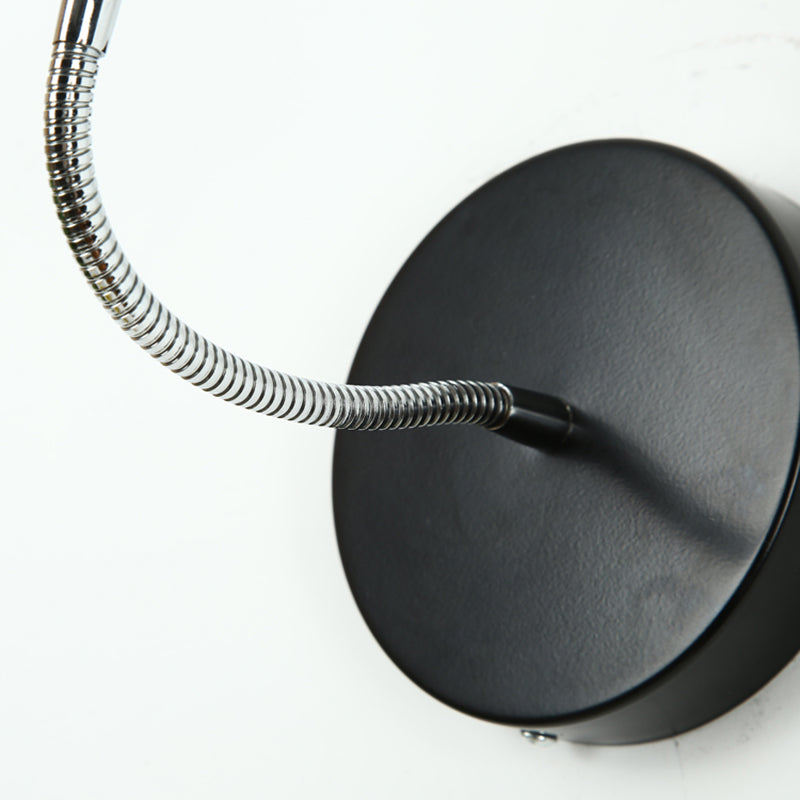 Armed 1-Light Modern Sconce Light LED Metal Wall Lighting Ideas for Living Room