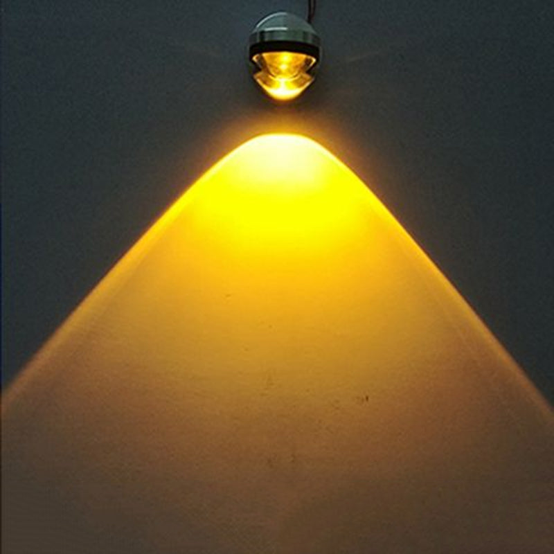 Silver Aluminum Modern Wall Sconce Global LED Wall Mounted Light for Hotel