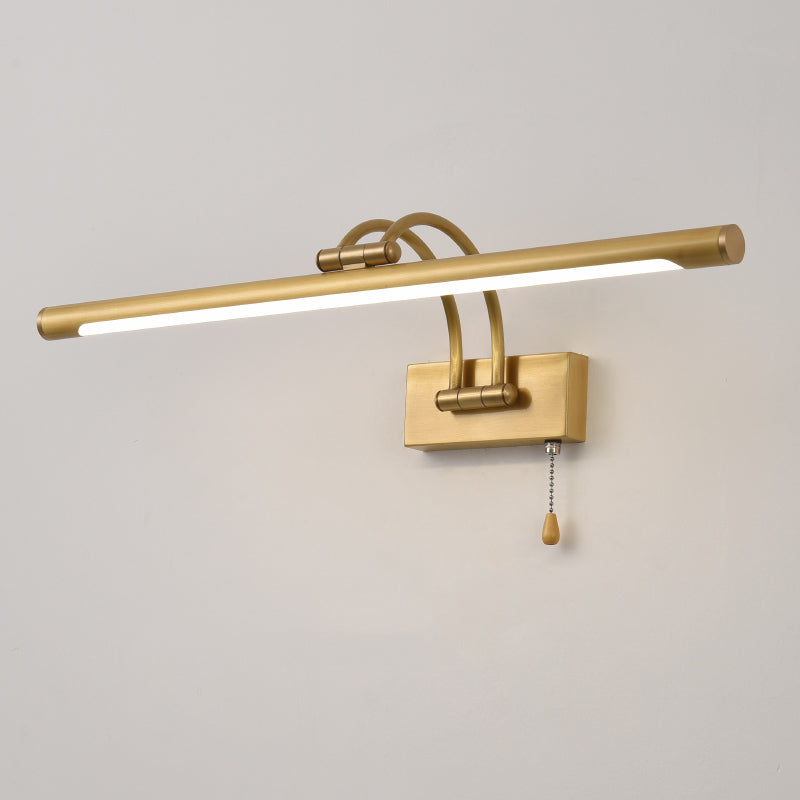 Minimaliste moderne LED ADMINAGE LEMPE MUR COPPER LIGNE MUR LINÉAR