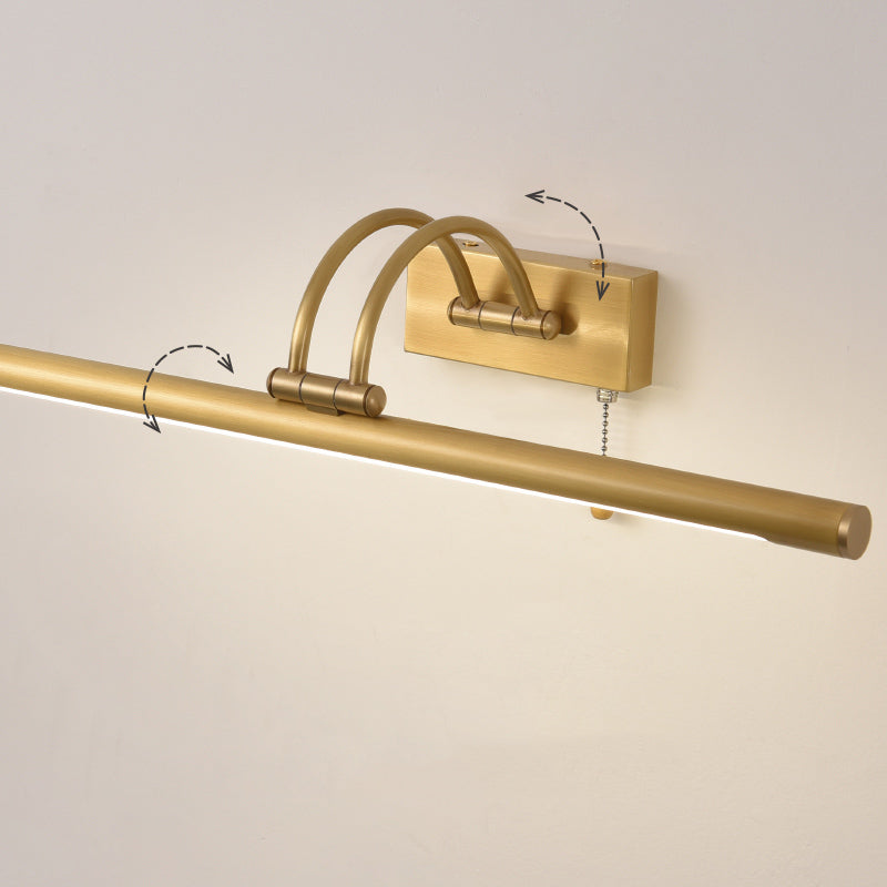 Minimaliste moderne LED ADMINAGE LEMPE MUR COPPER LIGNE MUR LINÉAR