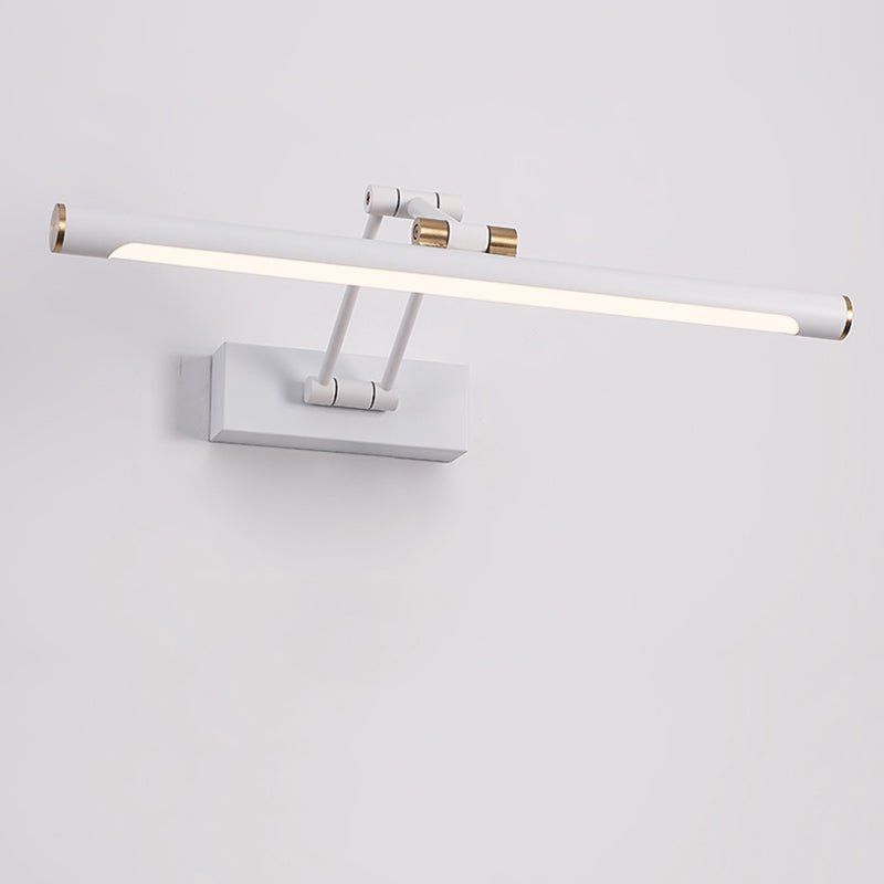 Lampe murale à LED en fer laqué dans la simplicité moderne