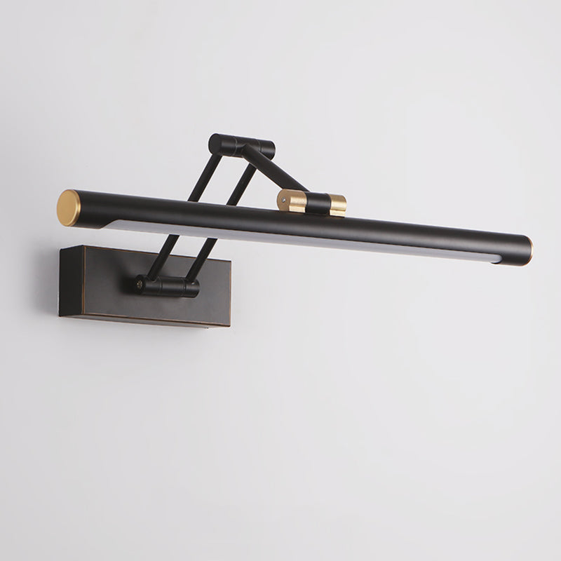 Lampe murale à LED en fer laqué dans la simplicité moderne