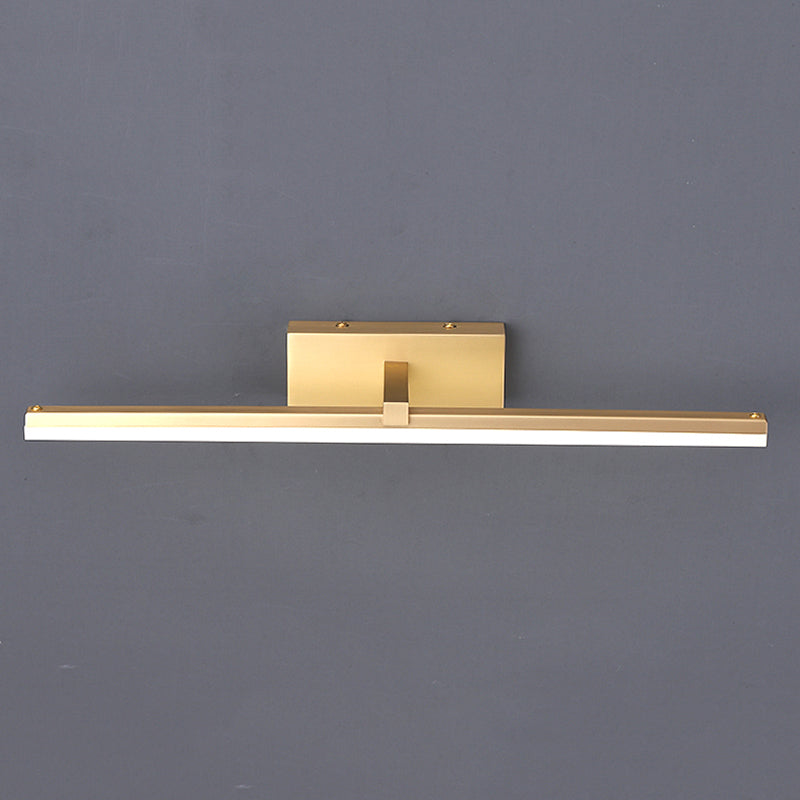 Modern Linear Vanity Sconce Lights Metal 1-Light Wall Lighting Fixture for Bathroom
