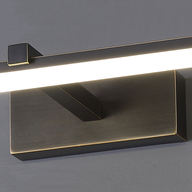 Vanité linéaire moderne Lights Lights Mur Mur Mur Mur Mall Ayémorrat pour salle de bain