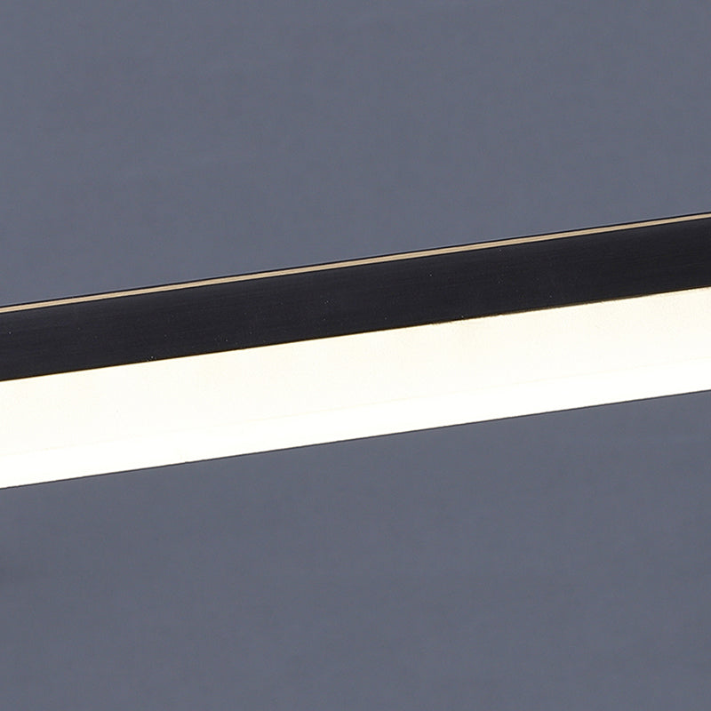 Vanité linéaire moderne Lights Lights Mur Mur Mur Mur Mall Ayémorrat pour salle de bain