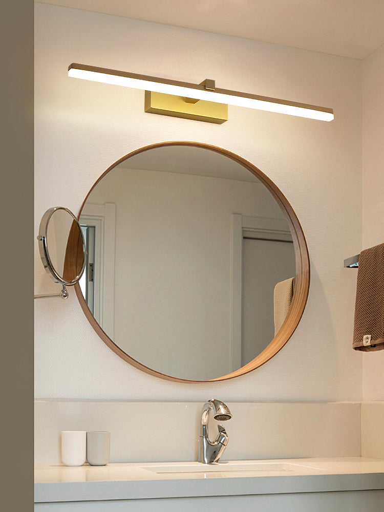 Vanité linéaire moderne Lights Lights Mur Mur Mur Mur Mall Ayémorrat pour salle de bain