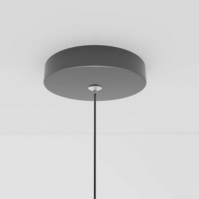 Lámpara moderna de lámpara lineal iluminación lineal lámpara de araña moderna en negro