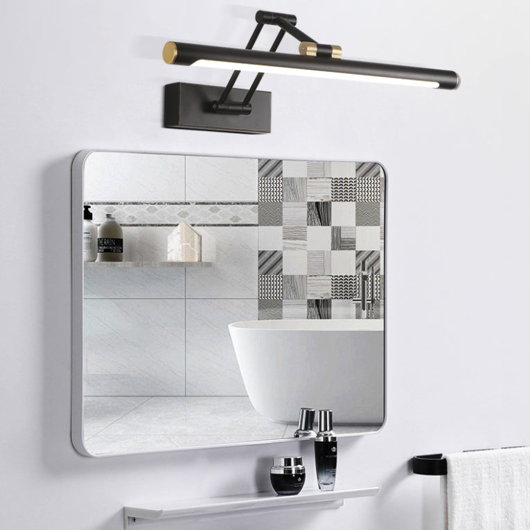 Lampe murale à LED en fer laqué dans la simplicité moderne