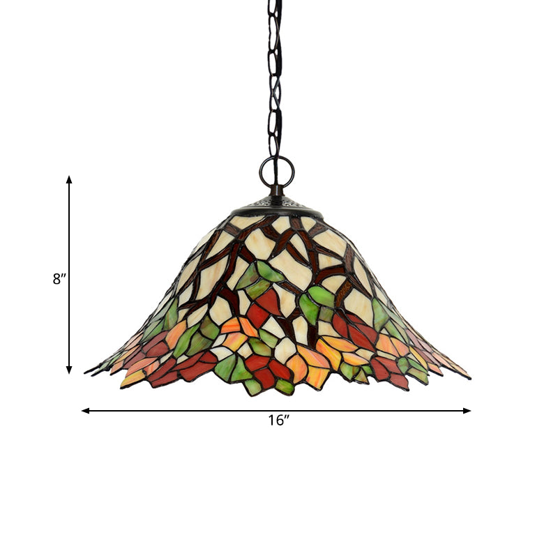 Lampada vittoriana a campana lampada 2 kit lampada a sospensione in vetro tagliato rosso per camera da letto
