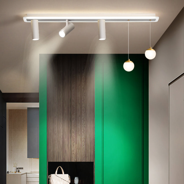 Éclairage linéaire à LED blanche Fixtures d'éclairage à ébullition moderne Lumière à ébullition