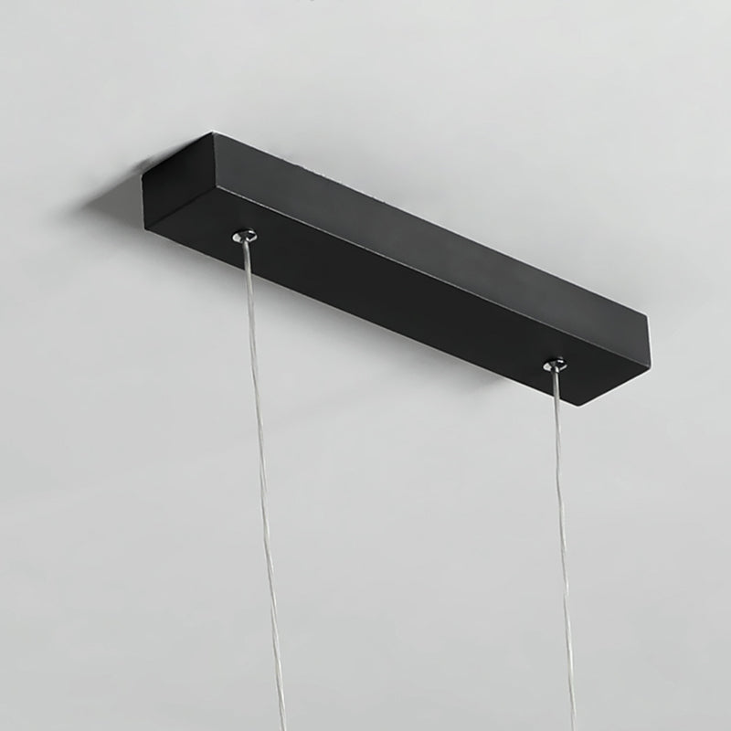 Contemporary Island Lighting Linear Pendant Lighting Island Lighting Ideas