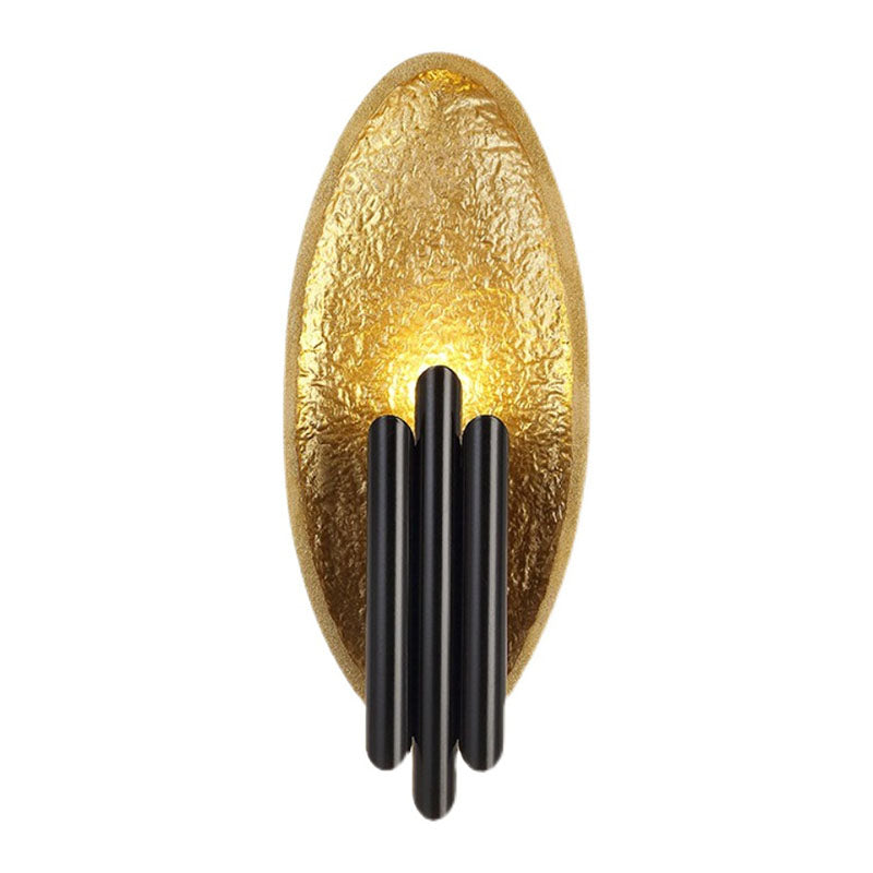 Accesorio de iluminación de pared de lámpara de montaje de pared de metal contemporánea para sala de estar