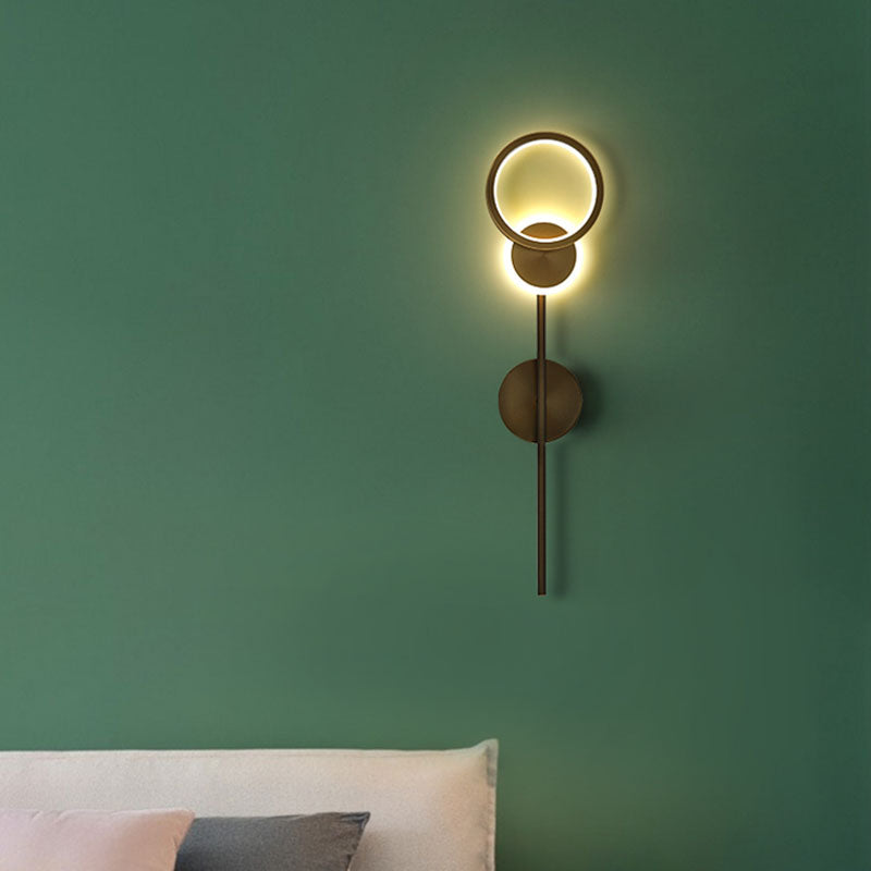 Acrylic Wall Light Nordic Modern Linear LED Wall Sconce for Living Room