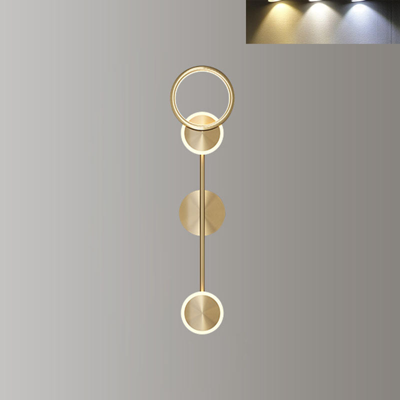 Acrylic Wall Light Nordic Modern Linear LED Wall Sconce for Living Room