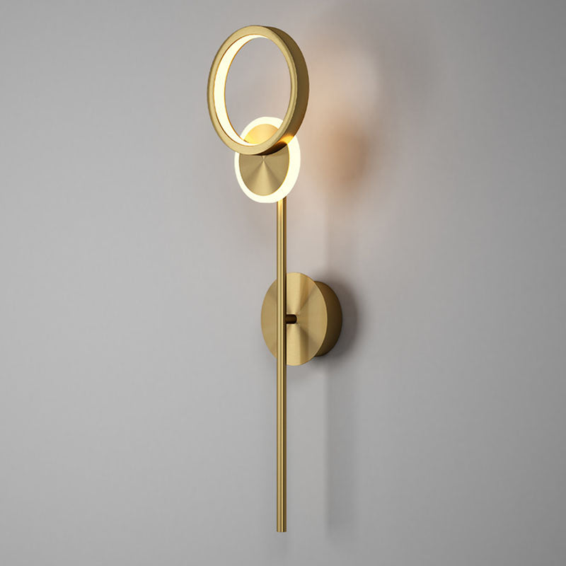 Acrylic Wall Light Nordic Modern Linear LED Wall Sconce for Living Room