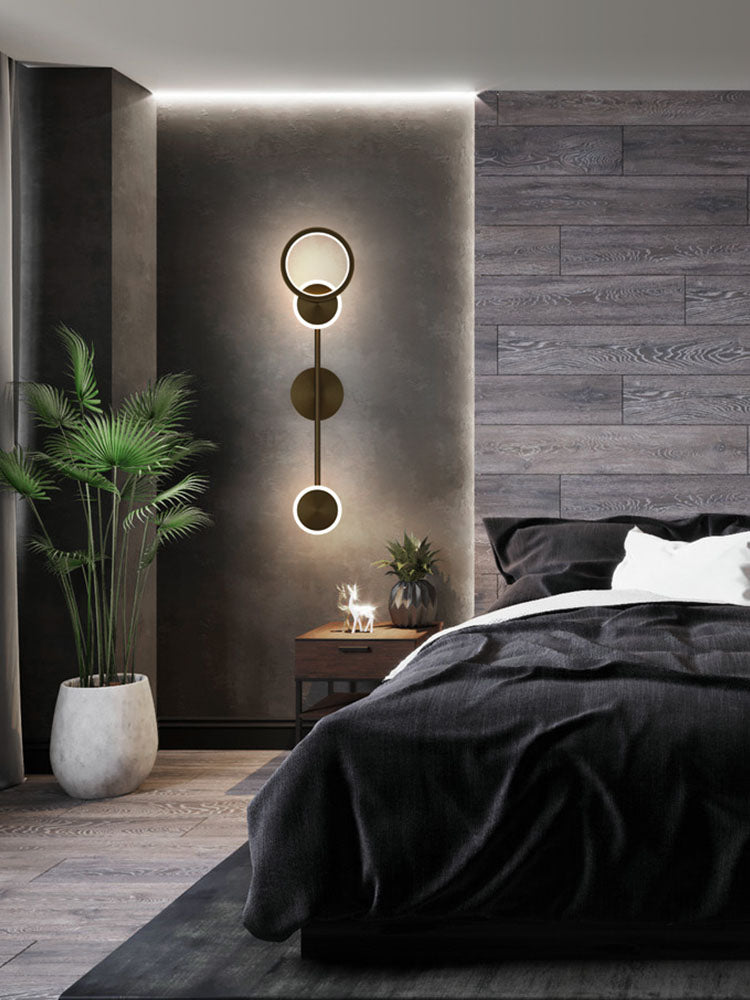 Acrylic Wall Light Nordic Modern Linear LED Wall Sconce for Living Room