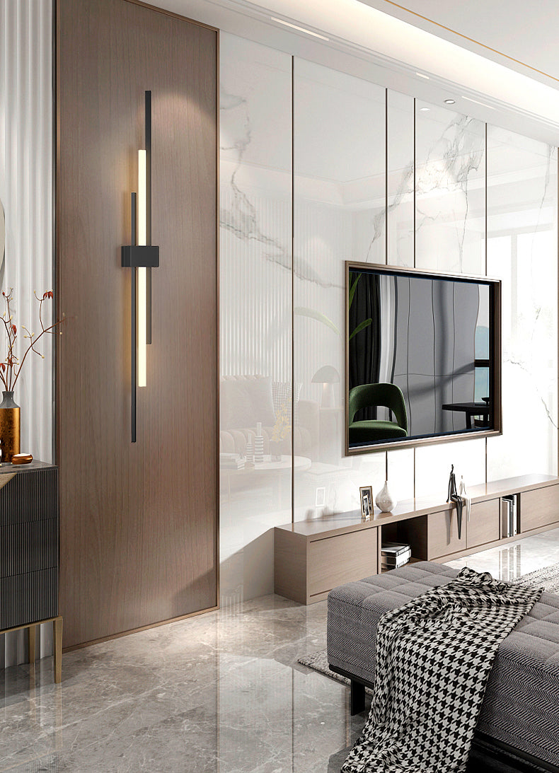 Moderne 1-Licht-Metall-Wandleuchte Wandmontage Lampe für Wohnzimmer