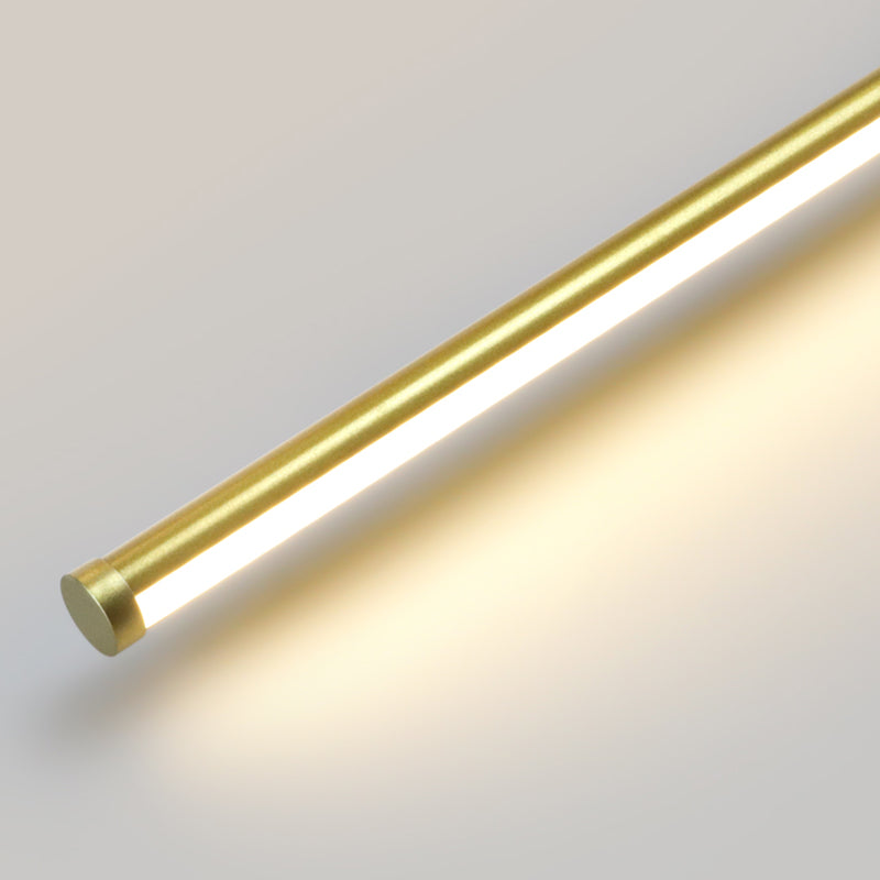 1-licht lineaire schaduwmuur SCONCE Moderne eenvoudige stijl wandverlichting in zwart