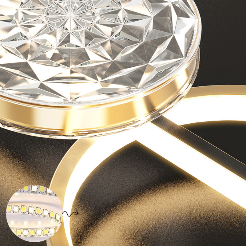 Nordic Linear Island Chandelier Light Metal Dinning Room LED Island Lightture en or-noir