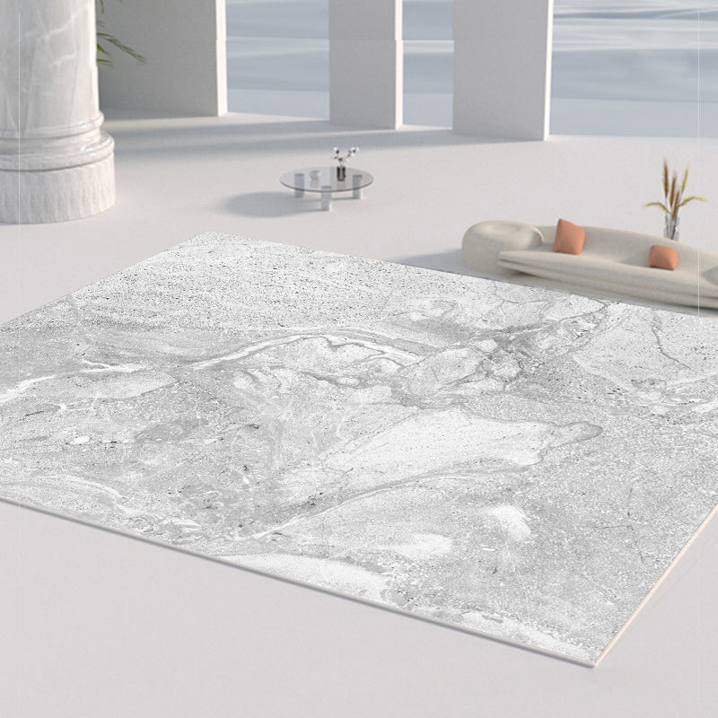 Multicolor Trendy Rug Polyester Carpet Rendering Traces Indoor Rug Anti-Slip Backing for Living Room