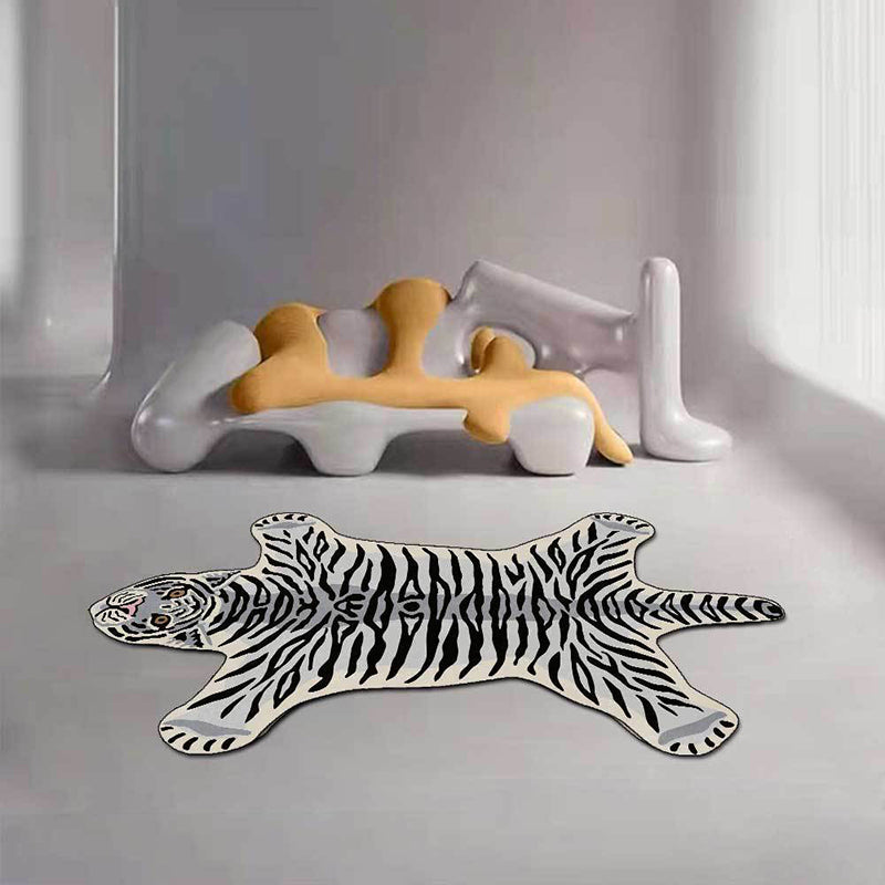 Tappeto di tappeto in poliestere di tappeti in poliestere per tappeti per leopardo leopardo per soggiorno resistente alle macchie per soggiorno