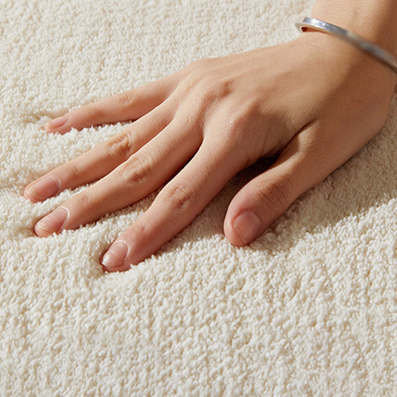 Tapis pur de couleur purement de tapis pure de tapis pure de tapis pur non split blanc pour salon pour le salon