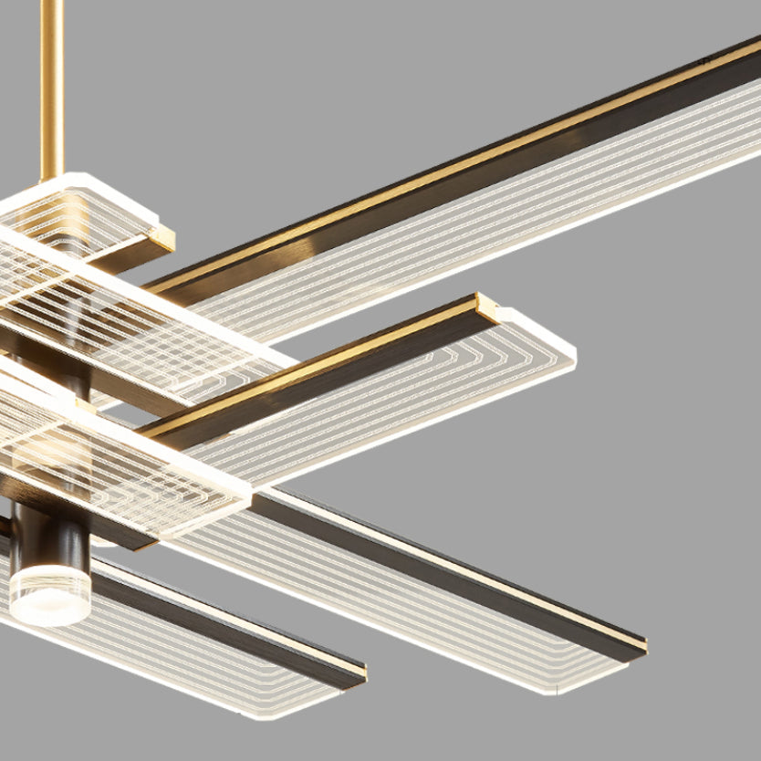 2 focos Luces de techo moderno de techo moderno de colgante LED LED para comedor
