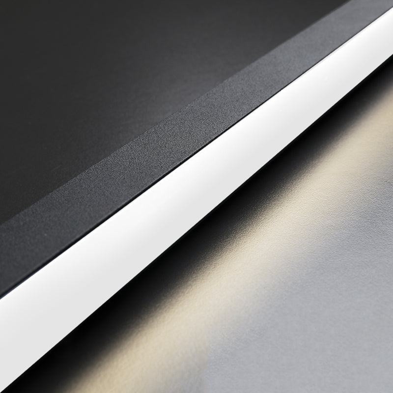 Modern Pendant Lighting for Kitchen Island Linear Pendant Lighting Hanging Lamp in Black