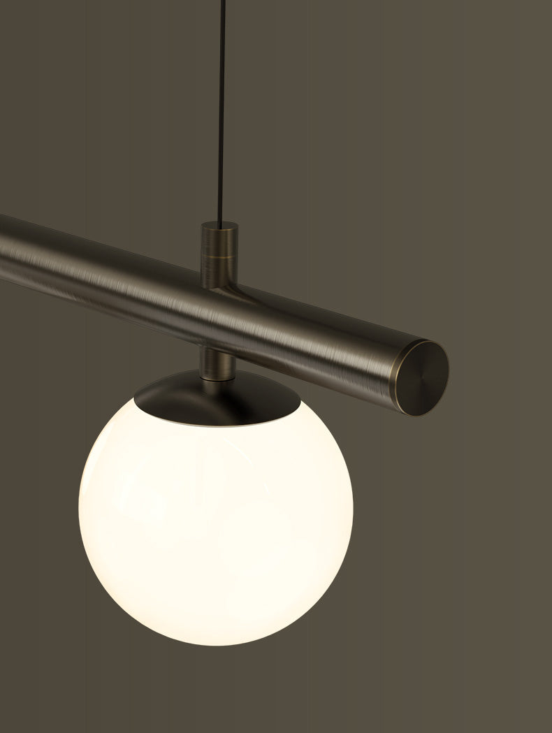 3 Light Kitchen Island Pendant Linear Chandelier Contemporary Island Lighting